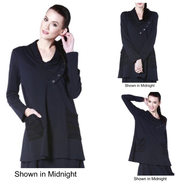 Chalet “Victoria” Tunic in Hazelnut/Black XS (Fits more like a medium) - Picture 3 of 11